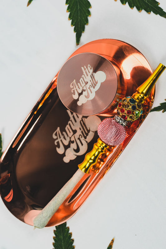 Custom Travel Size Grinder/Rolling Tray